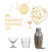 PRE-ORDER: Mr. Biscuits' Kitty Cat Cocktail Kit